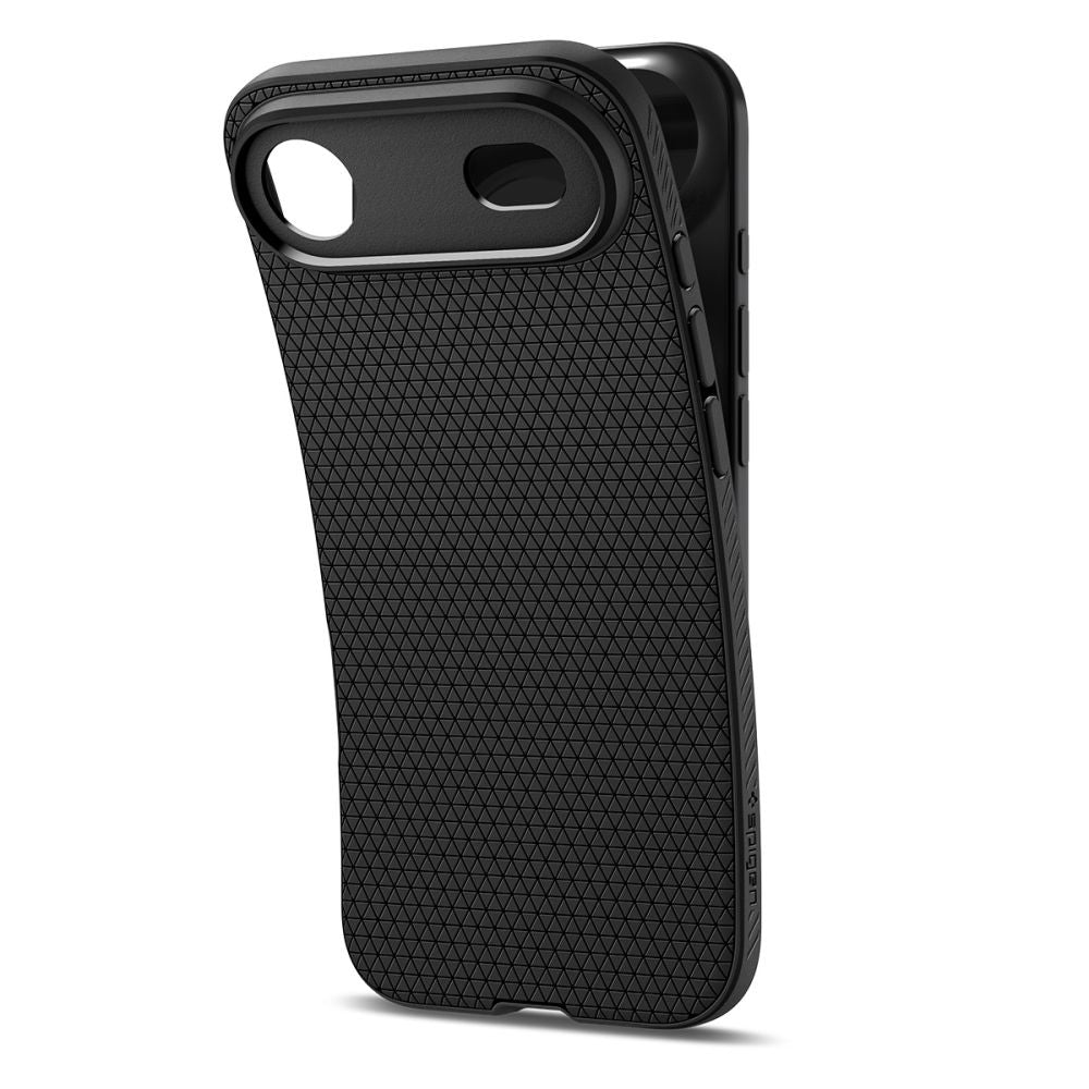 Suojakotelo Apple iPhone 17 Air, Spigen, Liquid Air, Mattamusta ACS10302