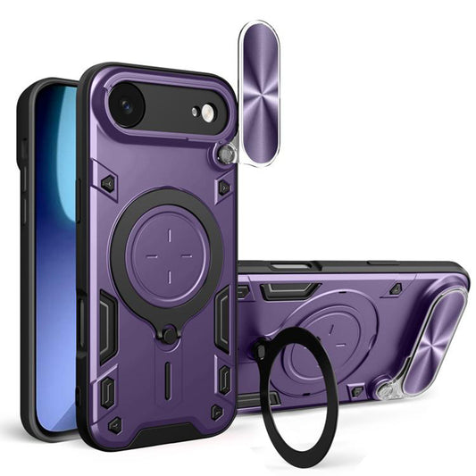 Kotelo Apple iPhone 17 Air, Techsuit, CamGuard Pro, Violetti