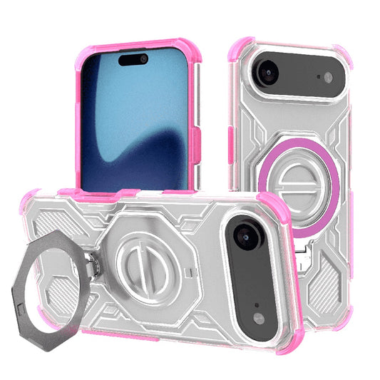 Kotelo Apple iPhone 17 Air:lle, Techsuit, Carbon Shield Pro, Pinkki