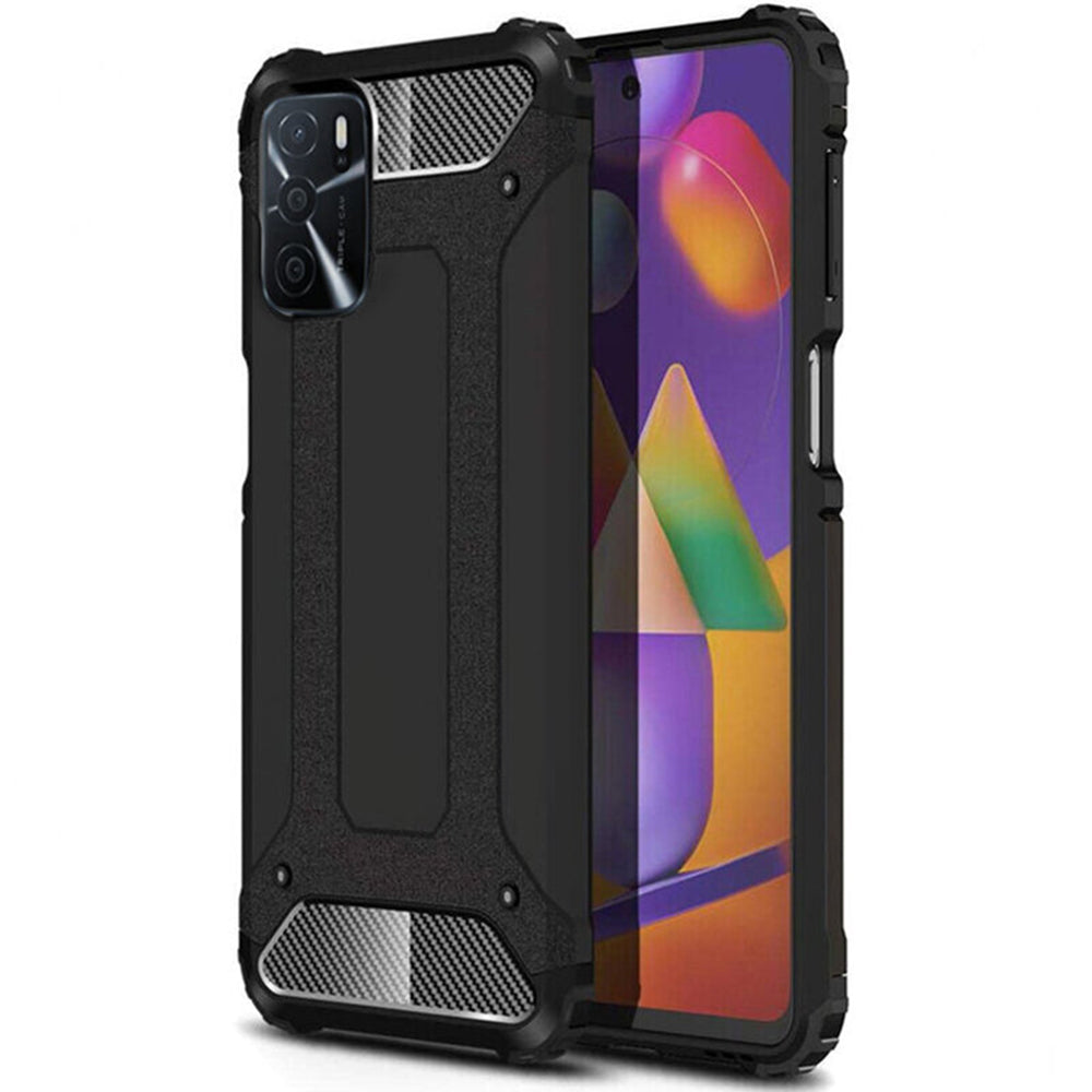 Kotelo Apple iPhone 17 Air:lle, Techsuit, Hybrid Armor, Musta