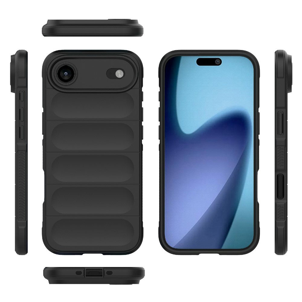 Suojakotelo Apple iPhone 17 Air, Techsuit, Magic Shield, Musta