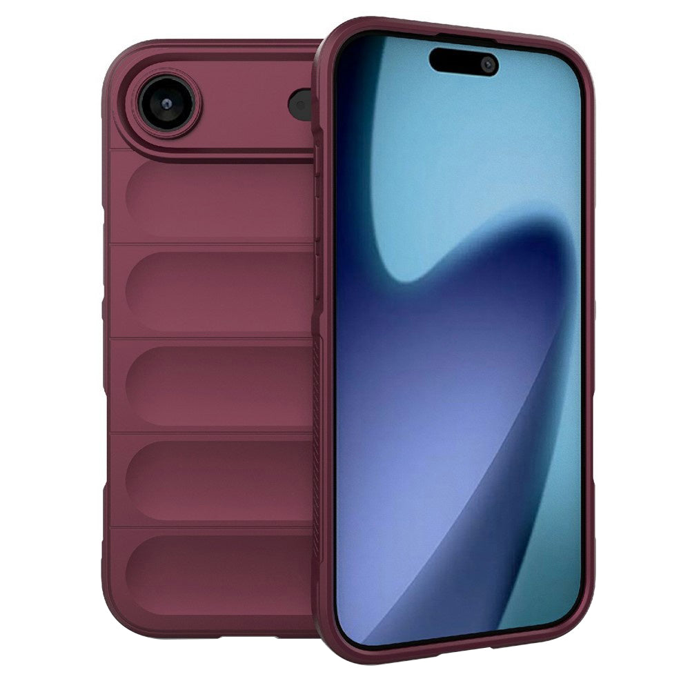 Kotelo Apple iPhone 17 Air, Techsuit, Magic Shield, Kirsikanpunainen