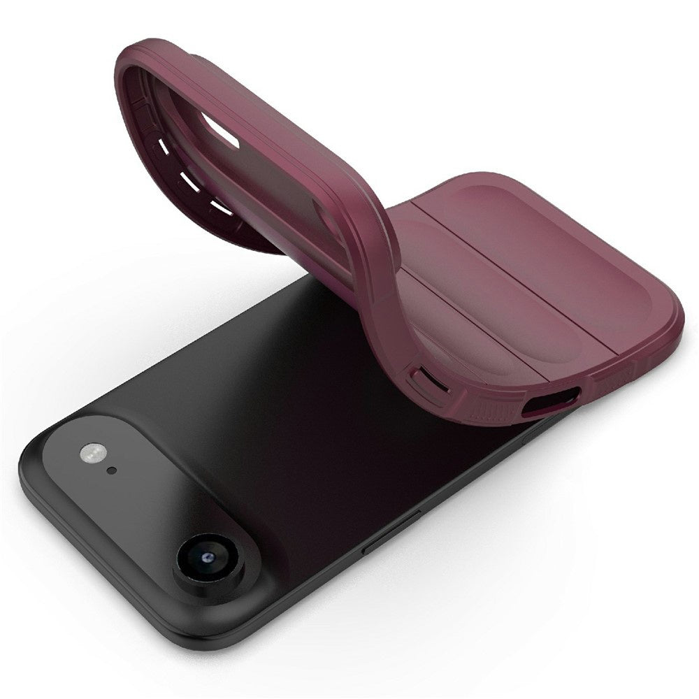 Kotelo Apple iPhone 17 Air, Techsuit, Magic Shield, Kirsikanpunainen