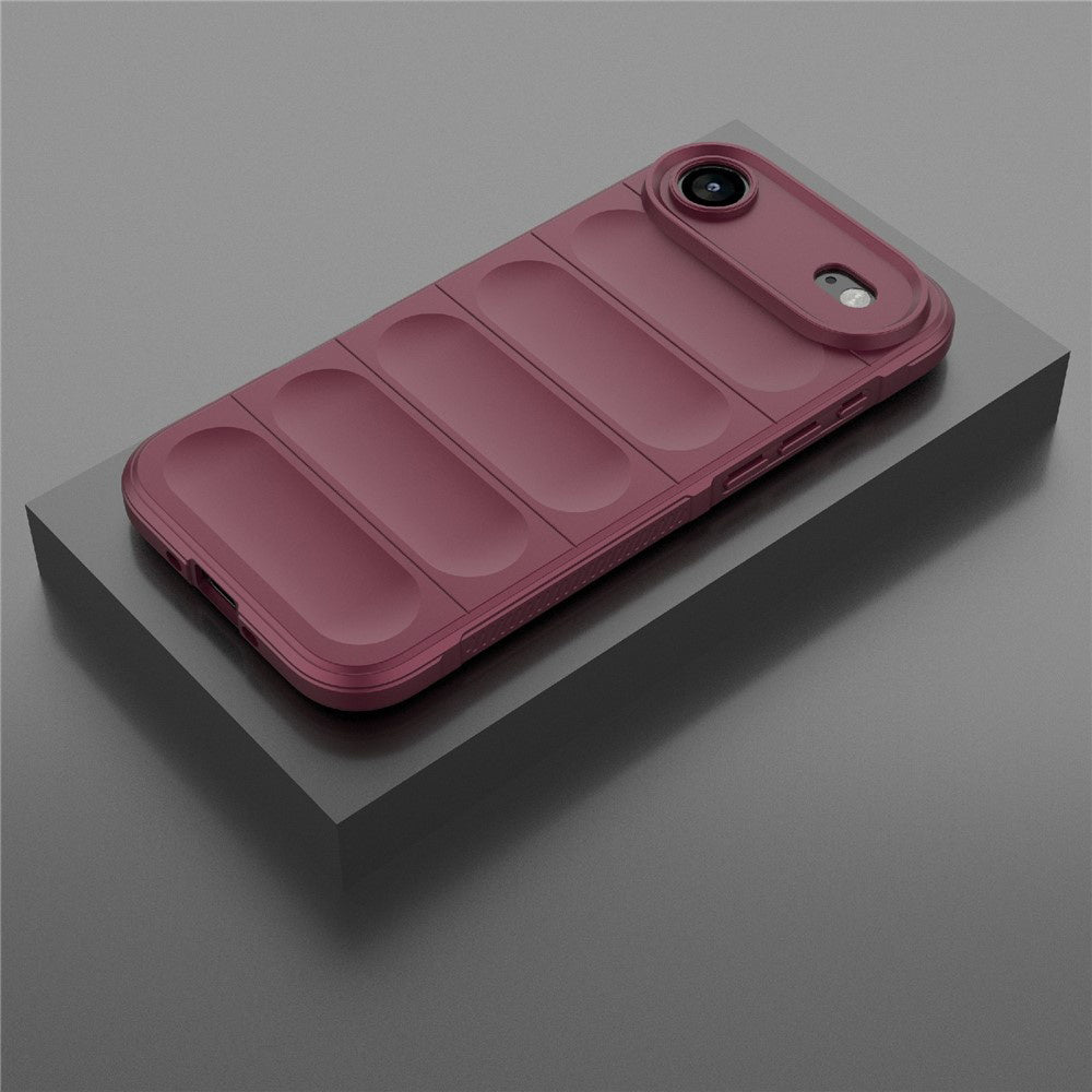 Kotelo Apple iPhone 17 Air, Techsuit, Magic Shield, Kirsikanpunainen