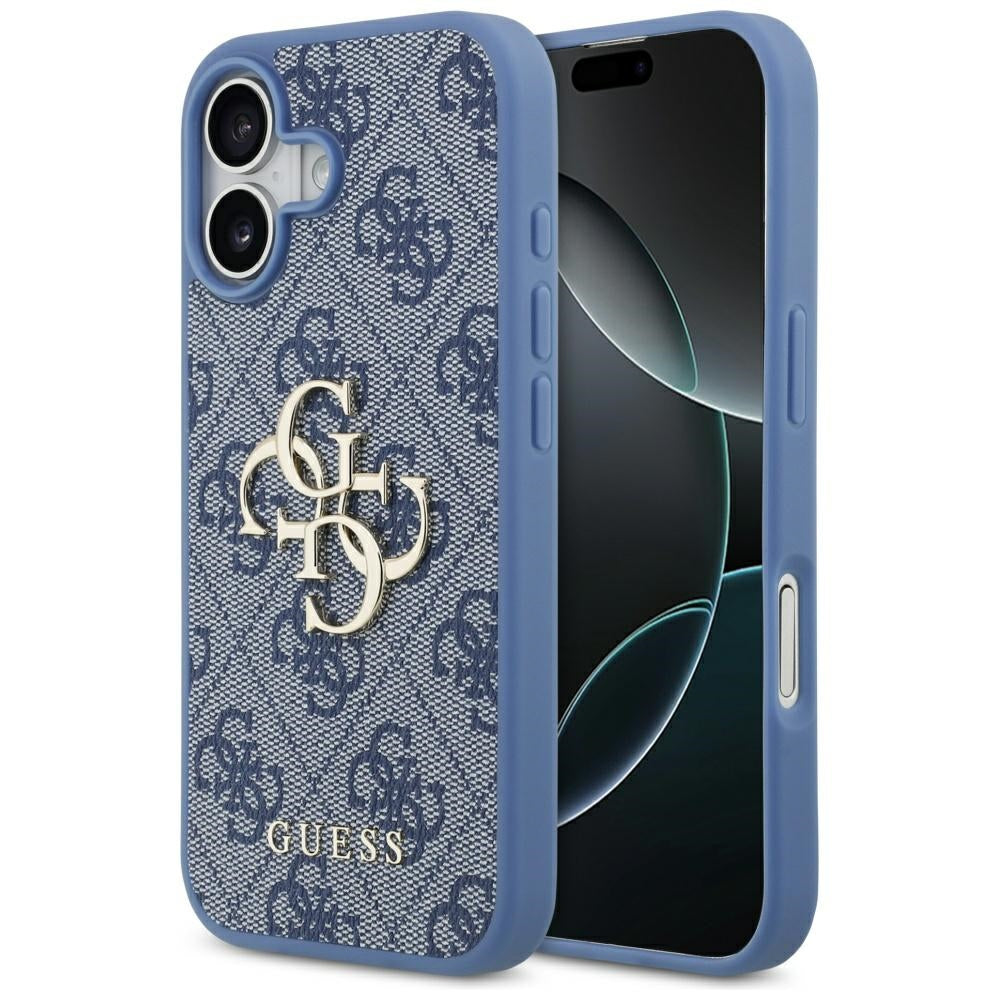 Kotelo Apple iPhone 17:lle, Guess, 4G Big Logo, Sininen