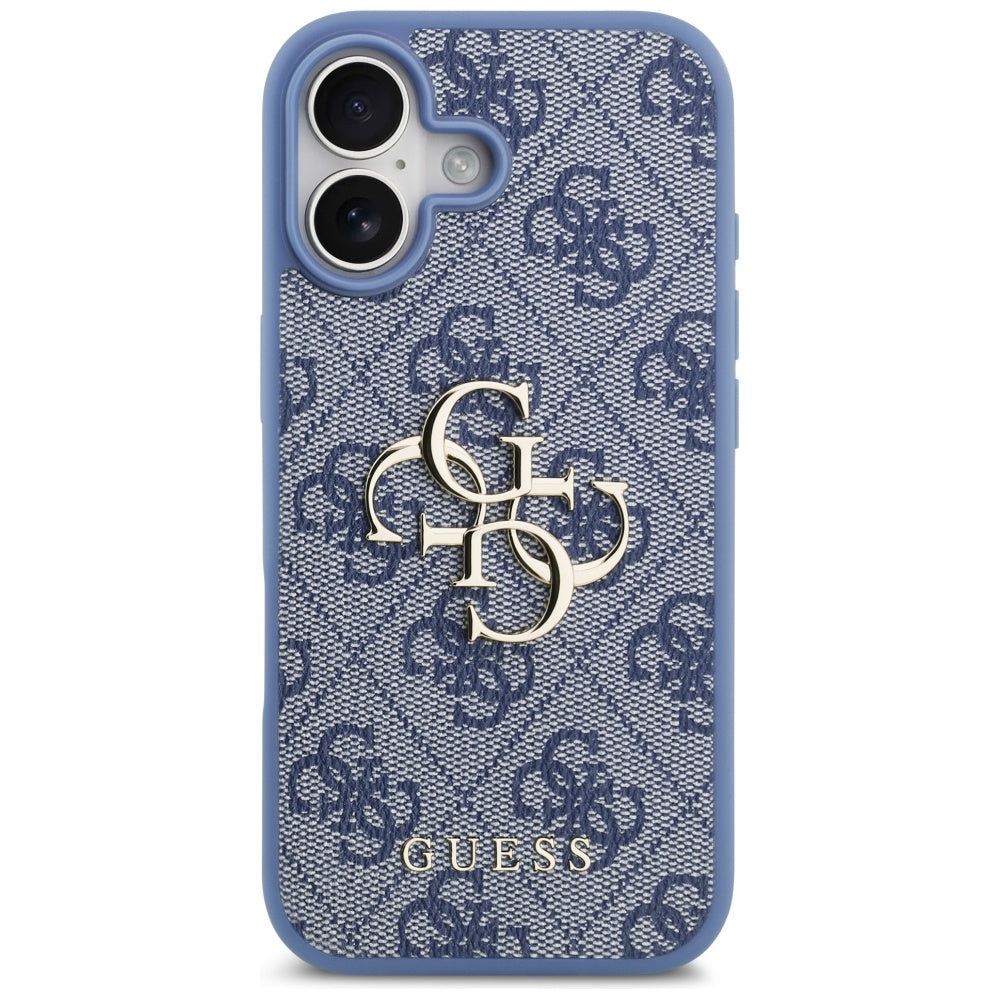 Kotelo Apple iPhone 17:lle, Guess, 4G Big Logo, Sininen