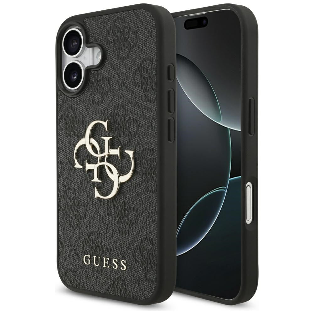 Suojakotelo Apple iPhone 17:lle, Guess, 4G Big Logo, Musta