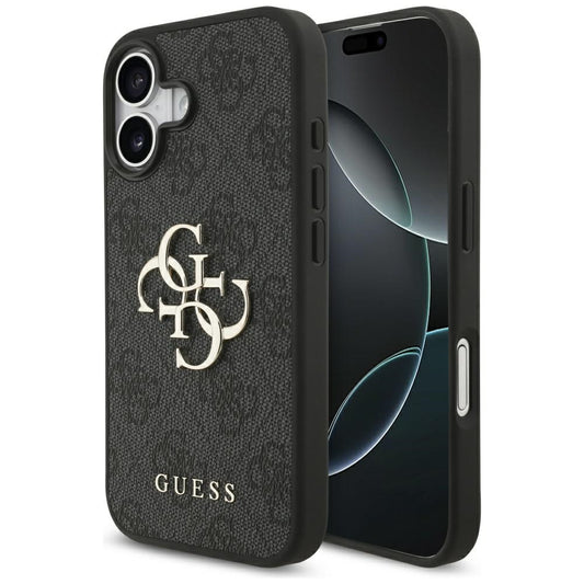 Suojakotelo Apple iPhone 17:lle, Guess, 4G Big Logo, Musta