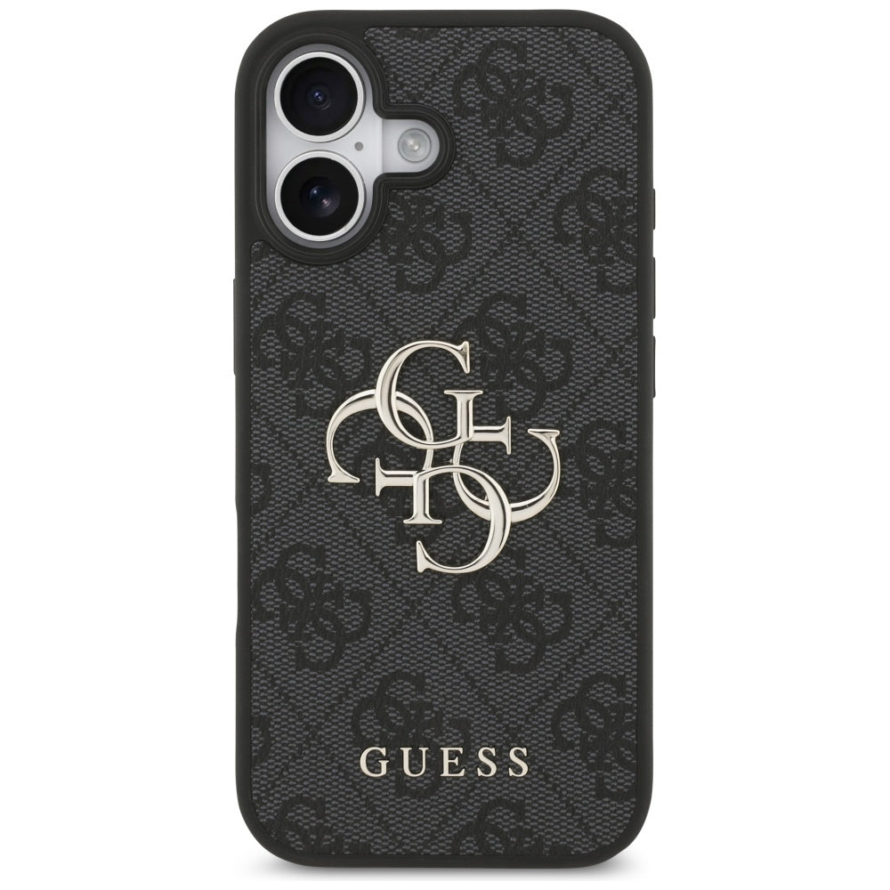 Suojakotelo Apple iPhone 17:lle, Guess, 4G Big Logo, Musta