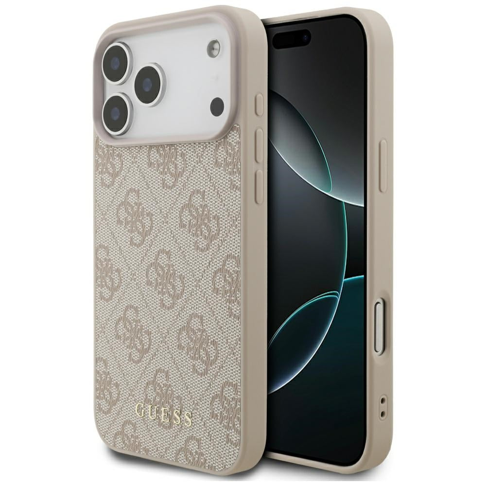 Suojakotelo Apple iPhone 17 Pro Max, Guess, 4G Classic, Pinkki