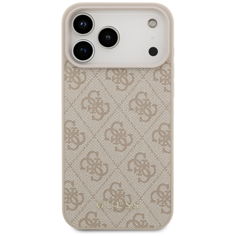 Suojakotelo Apple iPhone 17 Pro Max, Guess, 4G Classic, Pinkki