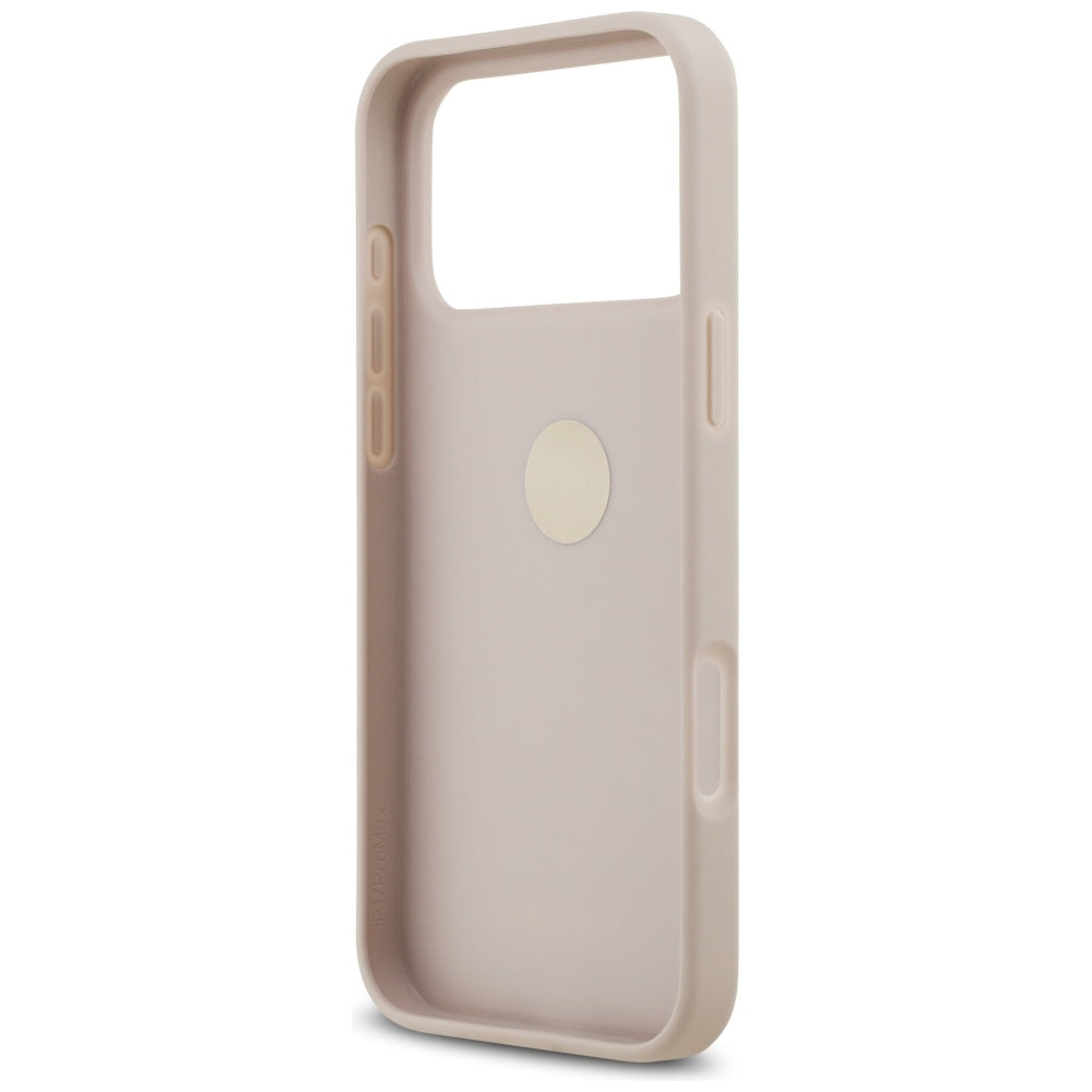 Suojakotelo Apple iPhone 17 Pro Maxille, Guess, 4G-rengasteline, Pinkki