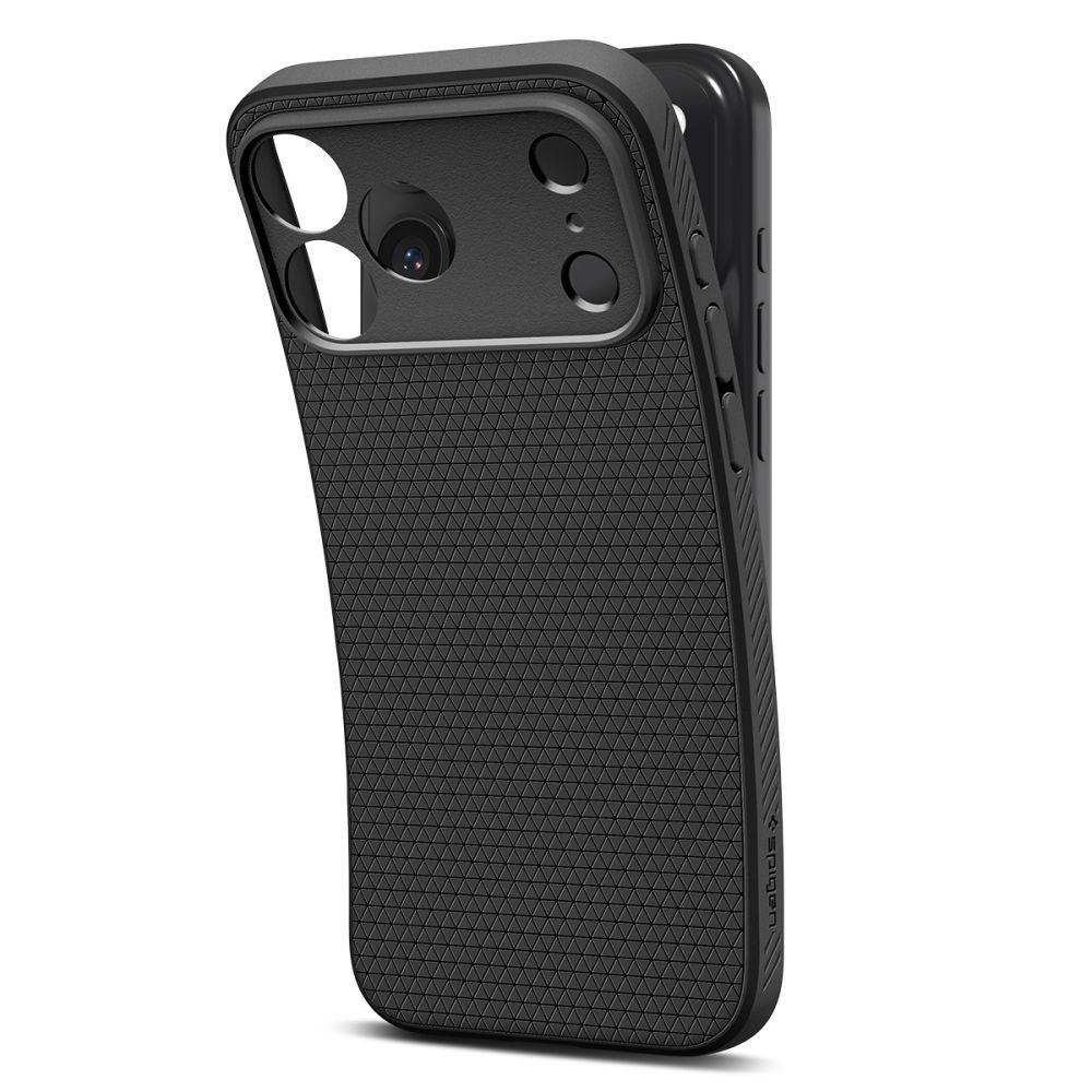 Suojakotelo Apple iPhone 17 Pro Max, Spigen, Liquid Air, Mattamusta ACS10265