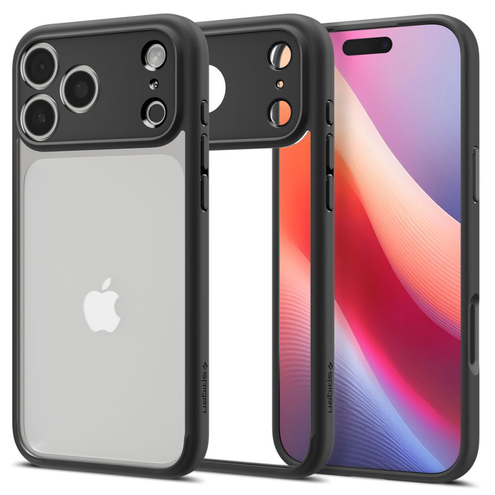 Suojakotelo Apple iPhone 17 Pro Max, Spigen, Ultra Hybrid, Mattamusta ACS10279