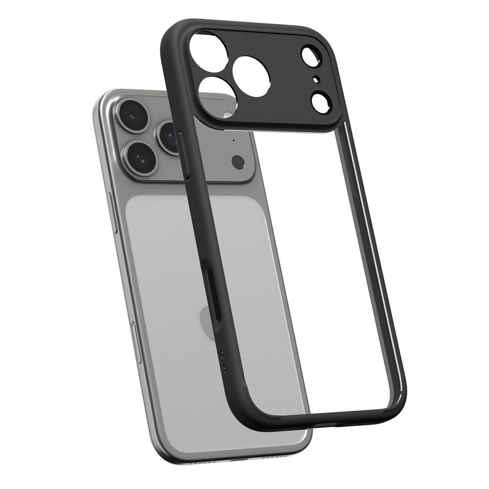 Suojakotelo Apple iPhone 17 Pro Max, Spigen, Ultra Hybrid, Mattamusta ACS10279