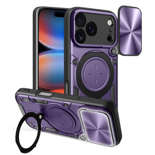 Suojakotelo Apple iPhone 17 Pro Max, Techsuit, CamGuard Pro, Violetti