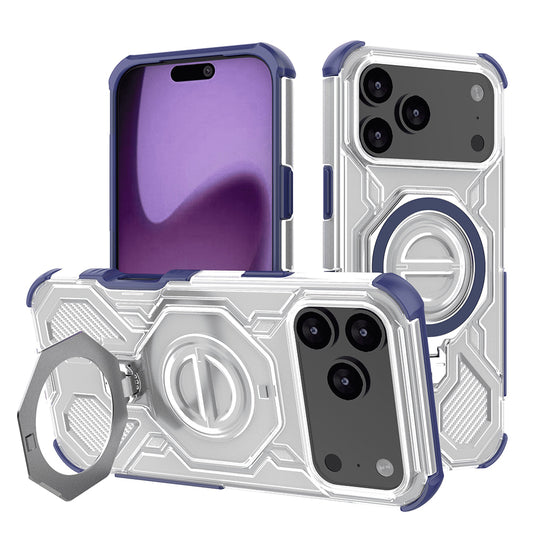 Kotelo Apple iPhone 17 Pro Max:lle, Techsuit, Carbon Shield Pro, Sininen