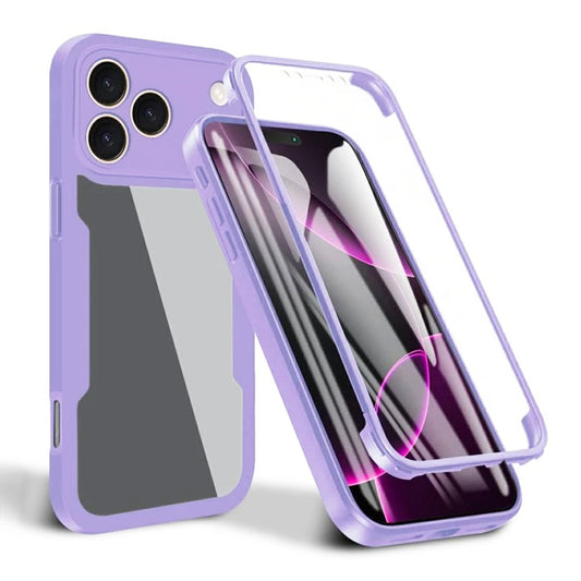 Suojakotelo Apple iPhone 17 Pro Max, Techsuit, ColorVerse 360, Violetti