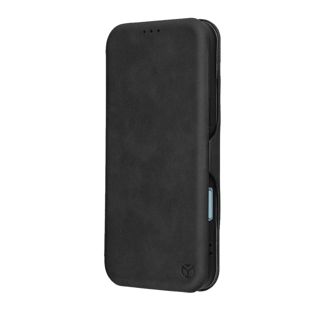 Kotelo Apple iPhone 17 Pro Max, Techsuit, Safe Wallet Plus, Musta