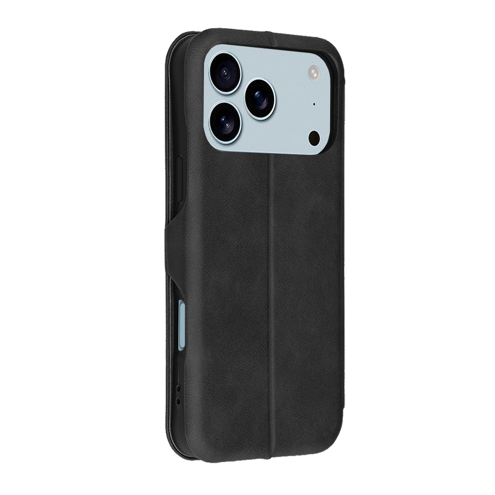 Kotelo Apple iPhone 17 Pro Max, Techsuit, Safe Wallet Plus, Musta