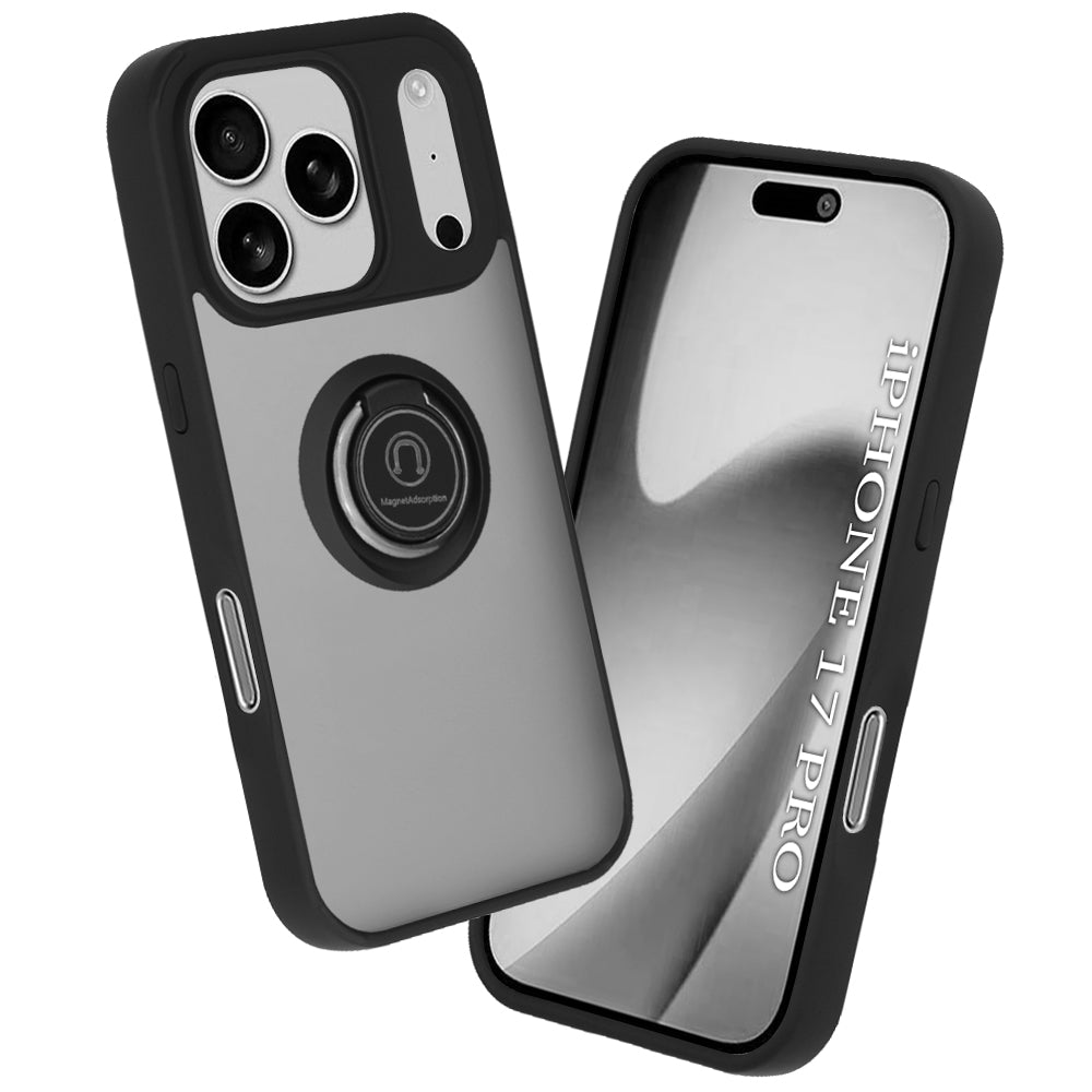 Suojakotelo Apple iPhone 17 Prolle, Techsuit, Glinth, Musta