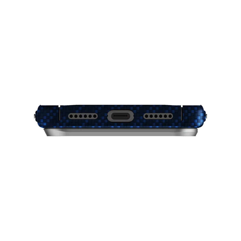 MagSafe-kotelo Apple iPhone 17 Prolle, UNIQ, Keva MagClick, Denim