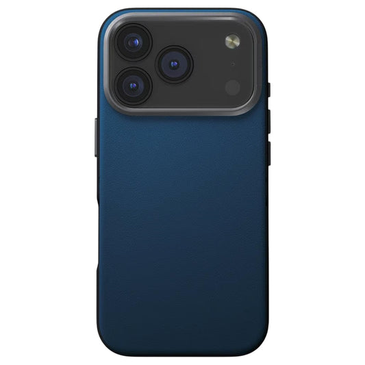 Suojakotelo Apple iPhone 17 Prolle, UNIQ, Lyden Leatherette, Mustansininen