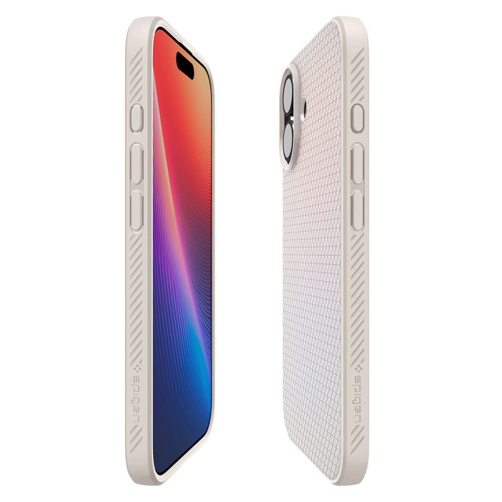 Case for Apple iPhone 17, Spigen, Liquid Air, Beige ACS10372