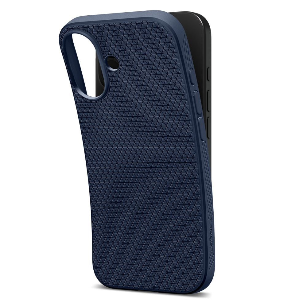 Kotelo Apple iPhone 17:lle, Spigen, Liquid Air, Tummansininen ACS10370