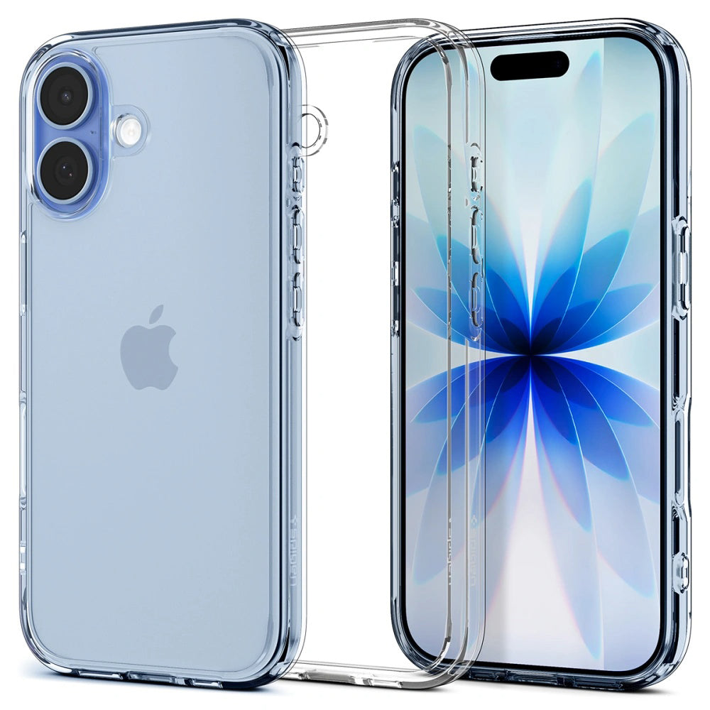 Kotelo Apple iPhone 17:lle, Spigen, Ultra Hybrid, Läpinäkyvä