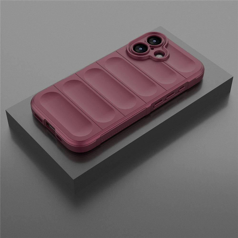 Kotelo Apple iPhone 17:lle, Techsuit, Magic Shield, Kirsikanpunainen