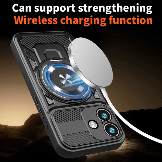 Case for Apple iPhone 17, Techsuit, RuggedCam, Purple