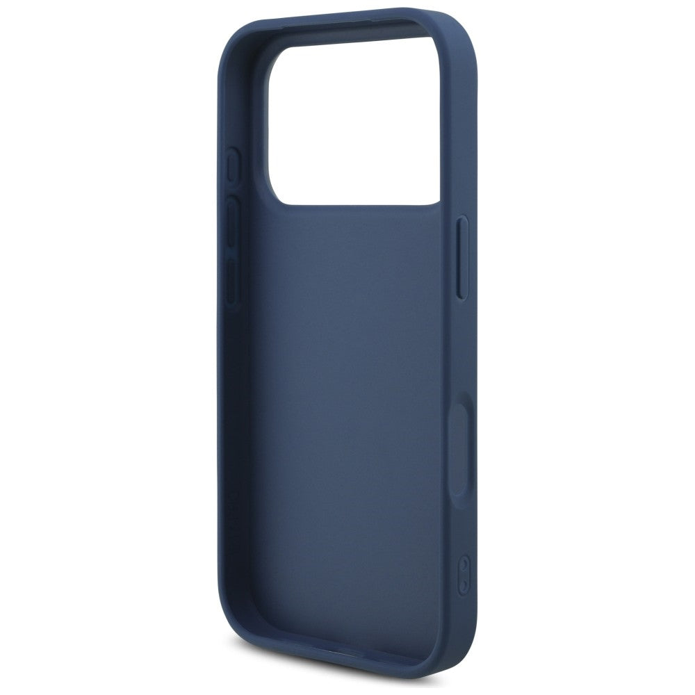 Kuori Apple iPhone 18 Pro / 17 Pro:lle, Guess, 4G Big Logo, Sininen
