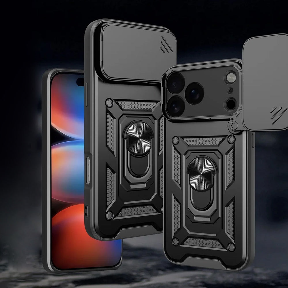 Kuori Apple iPhone 18 Pro / 17 Pro, Techsuit, CamShield, Kultainen