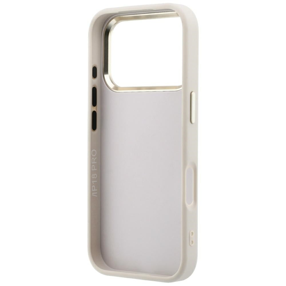 Kuori Apple iPhone 18 Pro Max / 17 Pro Max, Guess, 4G Big Resin Logo, Vaaleanpunainen