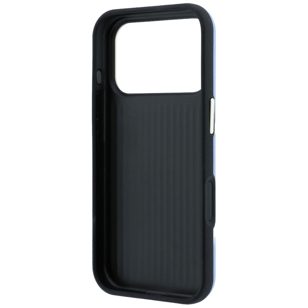 Suojakuori Apple iPhone 18 Pro Max / 17 Pro Max -puhelimelle, Guess, Smooth Big Strass Logo, vaaleansininen