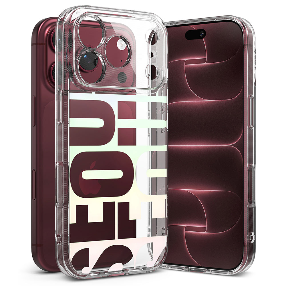 Kuori Apple iPhone 18 Pro Max / 17 Pro Max, Ringke, Fusion Seoul, Viininpunainen