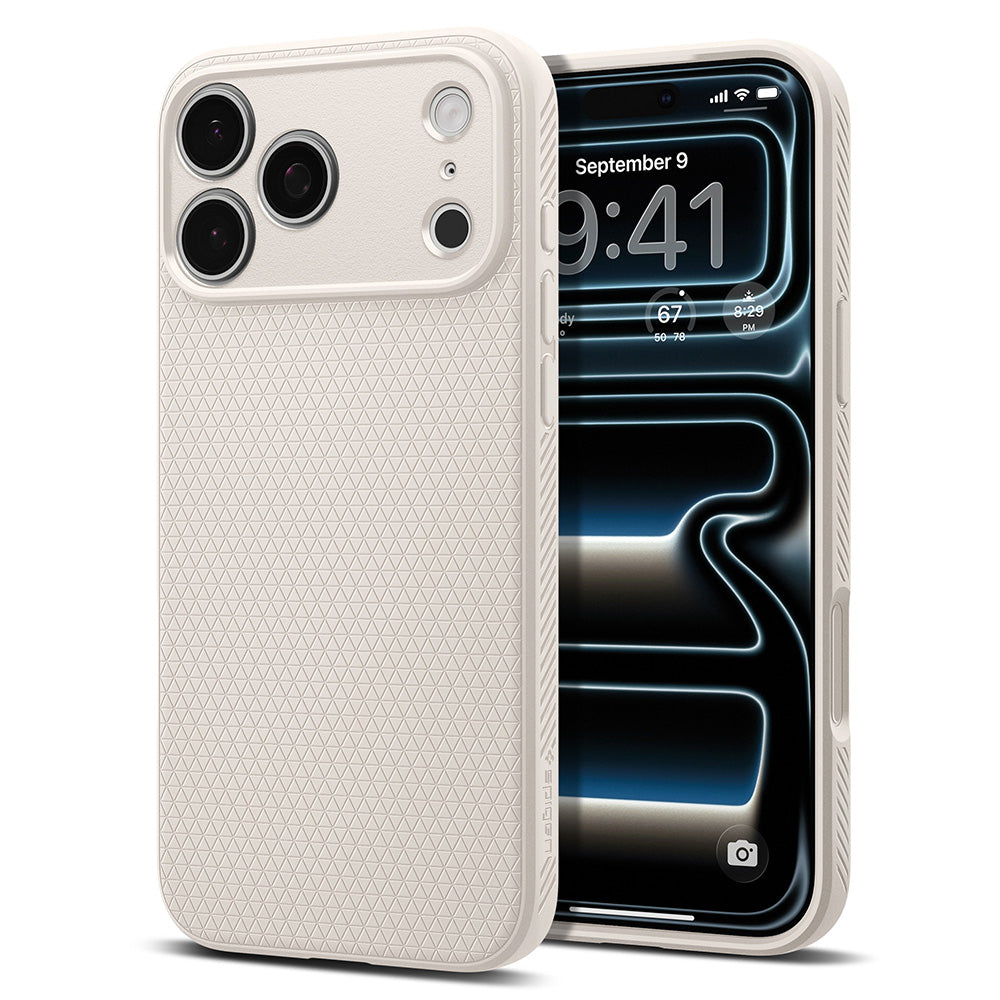 Kuori Apple iPhone 18 Pro Max / 17 Pro Max, Spigen, Liquid Air, Beige ACS12114