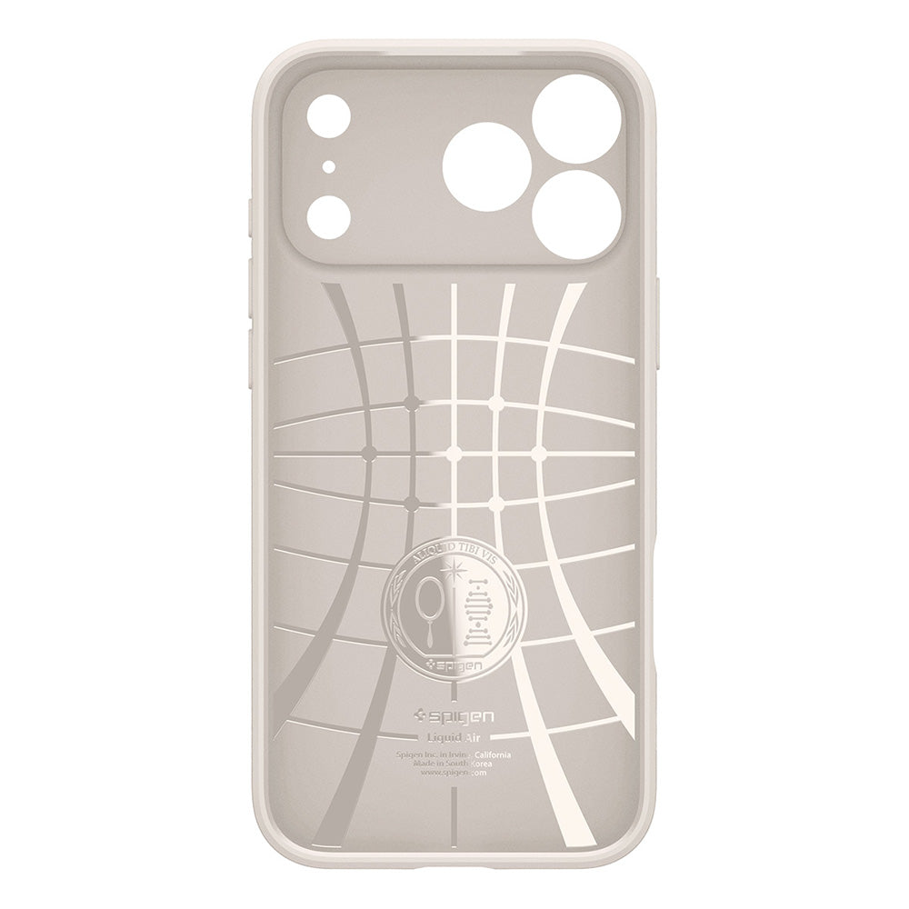 Kuori Apple iPhone 18 Pro Max / 17 Pro Max, Spigen, Liquid Air, Beige ACS12114