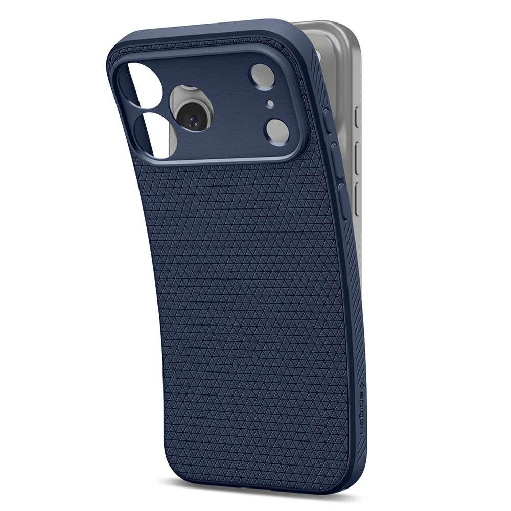 Kuori Apple iPhone 18 Pro Max / 17 Pro Max, Spigen, Liquid Air, Laivastonsininen ACS12112