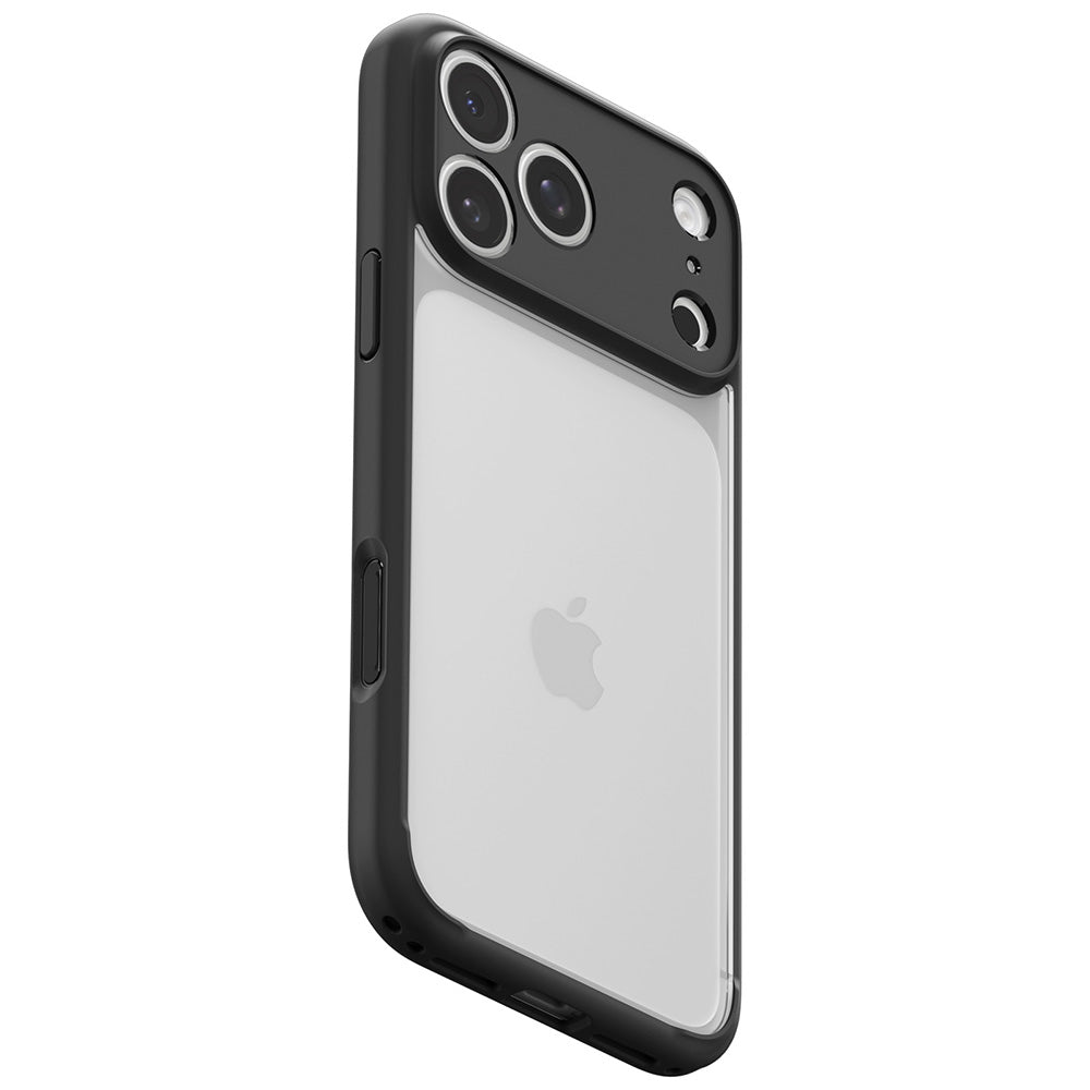 Kuori Apple iPhone 18 Pro Max / 17 Pro Max, Spigen, Ultra Hybrid, Matta Musta ACS12117