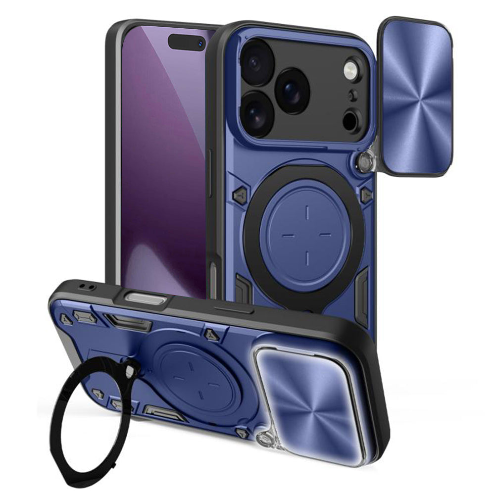 Kuori Apple iPhone 18 Pro Max / 17 Pro Max, Techsuit, CamGuard Pro, Sininen