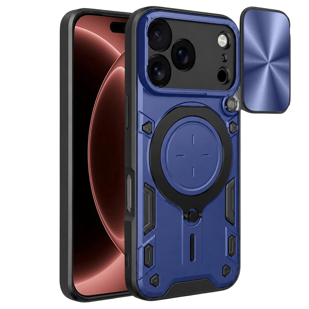 Kuori Apple iPhone 18 Pro Max / 17 Pro Max, Techsuit, CamGuard Pro, Sininen