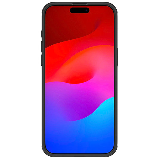 Kotelo Apple iPhone 16, Nillkin, Super Frosted Shield Pro, musta