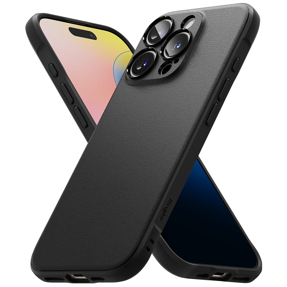 Kotelo Apple iPhone 16:lle, Ringke, Onyx, musta