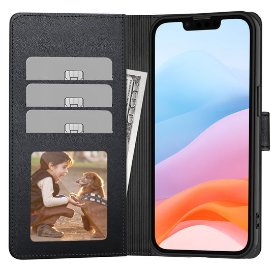 Suojakotelo Apple iPhone 16e:lle, Tech-Protect, Lompakko, Musta