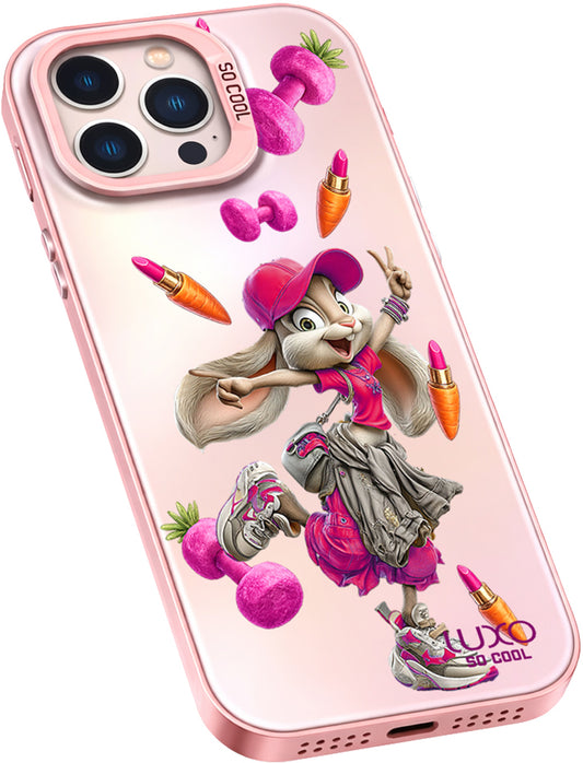 Kuori Apple iPhone 13 Pro Maxille, LUXO So CooL, ArcadiA Rabbit, Monivärinen