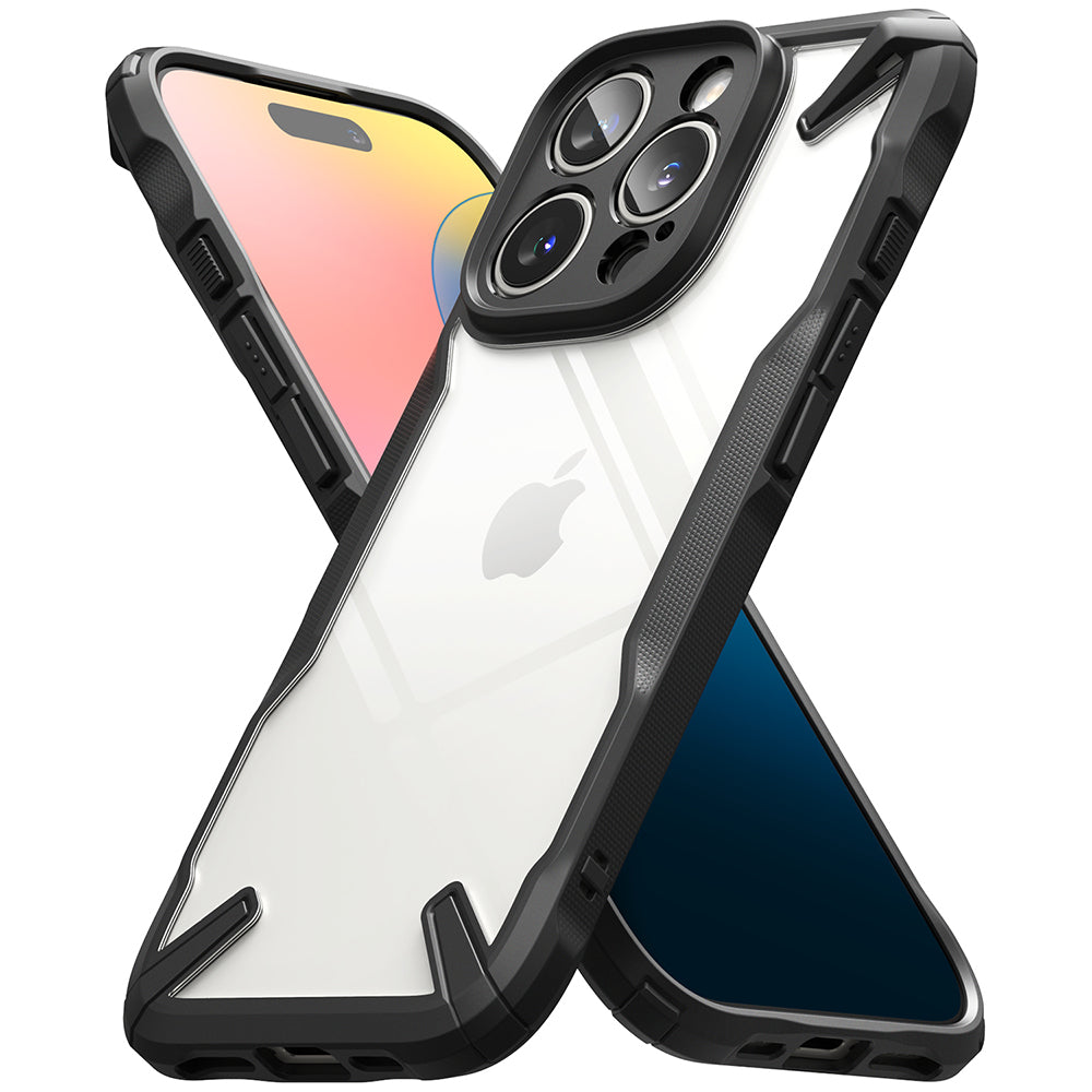 Kotelo Apple iPhone 16 Pro Max, Ringke, Fusion X, musta