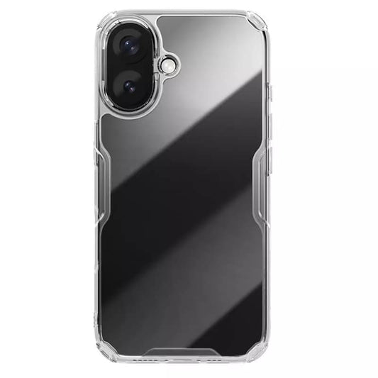 Kotelo Apple iPhone 16 Plus -puhelimelle, Nillkin, Nature Pro, läpinäkyvä