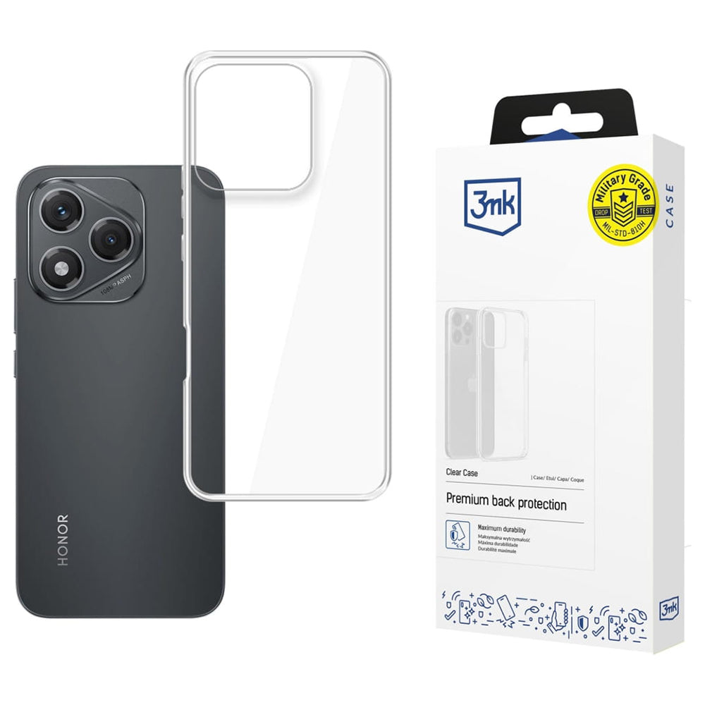 Kuori Honor 400 Lite -puhelimelle, 3MK, Kirkas, Läpinäkyvä